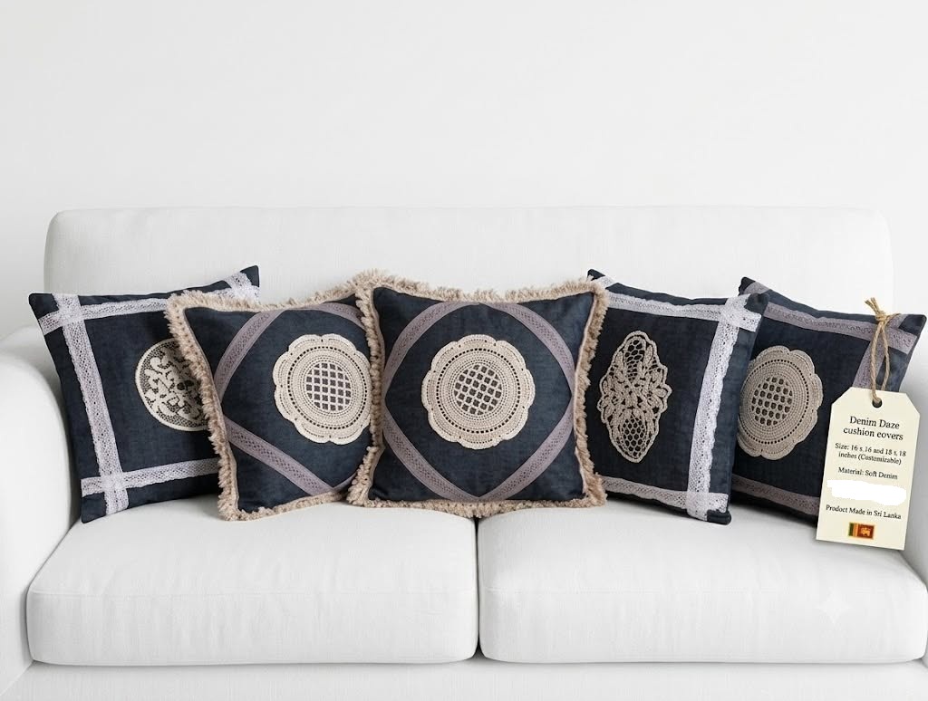 AYASKA "Gaalu Beeralu" themed Denim Daze Pillow Covers-5