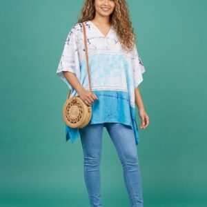 AYASKA The Cerulean Waterfall Poncho