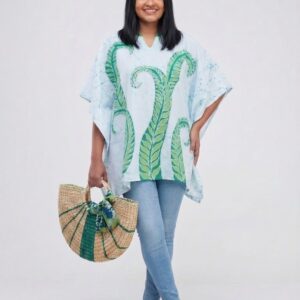 AYASKA Emerald Fern Poncho