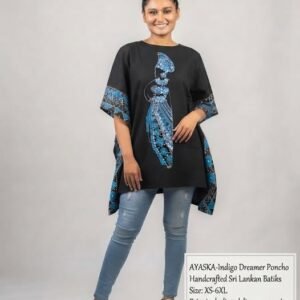 AYASKA - Indigo Dreamer Poncho