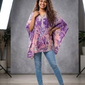 AYASKA - The Amethyst Bloom Poncho