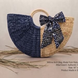 AYASKA -  Willow Arch Reed Bag-Blue