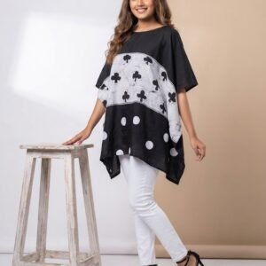 AYASKA - The Monochrome Clubhouse Poncho